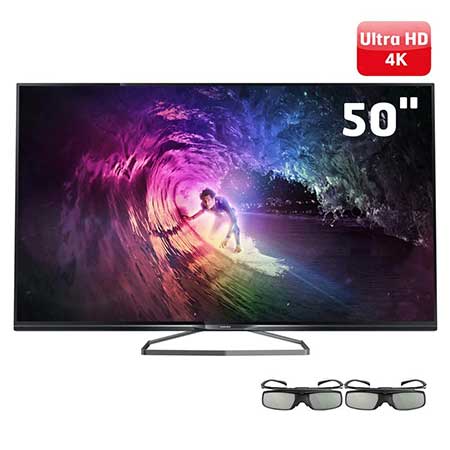 Smart TV 3D LED 50” 4K Ultra HD Philips 50PUG6900/78 Smart TV 3D LED 50” 4K Ultra HD Philips 50PUG6900/78