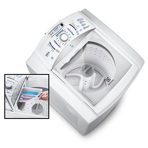 Multidispenser 4 em 1 Lavadora Roupas Electrolux LBU16 Dispenser 4 1