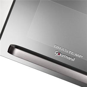 Detalhe do forno de micro-ondas para embutir Brastemp Gourmand BME25BR forno de micro-ondas para embutir Brastemp Gourmand BME25BR detalhe