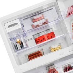 Freezer do refrigerador Electrolux Celebrate DFN49 refrigerador Electrolux Celebrate DFN49 freezer