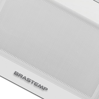Detalhe do forno de micro-ondas Brastemp BMF45 forno de micro-ondas Brastemp BMF45 detalhe