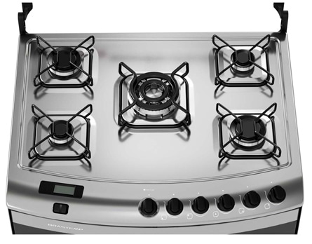 Fogao brastemp 5 bocas ative