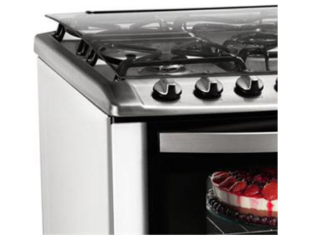 Painel do fogão Electrolux 5 bocas Celebrate 76DTB fogão Electrolux 5 bocas Celebrate 76DTB painel