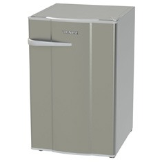 O frigobar é muito elegante frigobar Venax NGV 10 82L Inox Cinza design