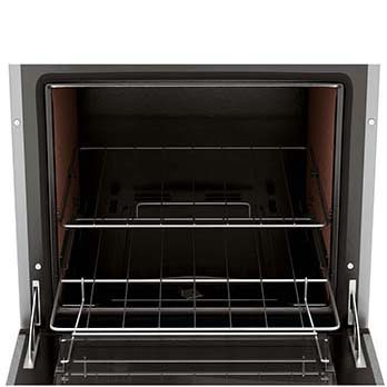 Forno Evidenza com grades reforçadas Fogão embutir Continental 4 bocas Evidenza grades