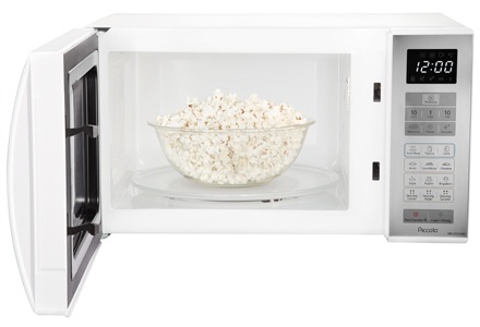 O Forno de Micro-Ondas Panasonic Piccolo de 25 litros é do tamanho ideal para preparar todas as suas refeições forno micro ondas panasonic piccolo 25 litros branco design moderno