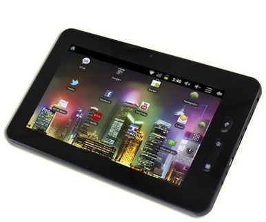 Conecte-se com o Tablet Kinoo Plus Tablet Phaser Kinno PC709 suporte a 3g e wi-fi
