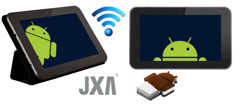 Você conectado sempre! Tablet JXA Estilo M70 com Tela 7'' Capa de Proteção Wi-Fi Suporte a Modem 3G
