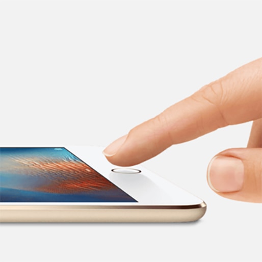 Privacidade garantida pelo Touch ID Privacidade garantida pelo Touch ID