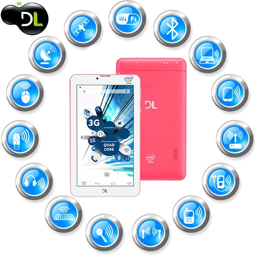 Tablet DL TabPhone 710 Rosa