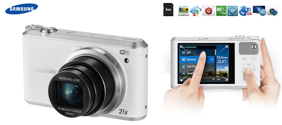 Camera com tela sensível ao toque camera samsung smart wb350f tela touch