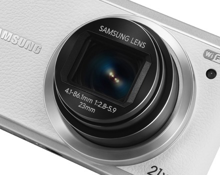 Foco e nitidez cameras samsung smart wb350f lente grande angular