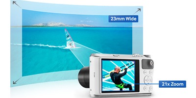 Qualidade Full HD cameras samsung wb350f full hd