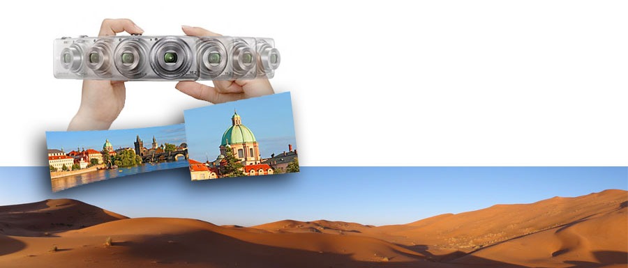 Sony Cyber-shot DSC-S3000 com Sweep Panorama Sony Cyber-shot DSC-S3000 com Sweep Panorama