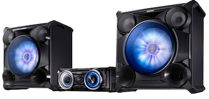 Mini System Samsung perspectiva Mini System Samsung MX-FS8000