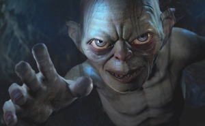 Um dos moradores mais icônicos da Terra Média é Gollum, e ele também faz uma participação em Sombras de Mordor pc jogo game sombrasdemordor terramedia gollum