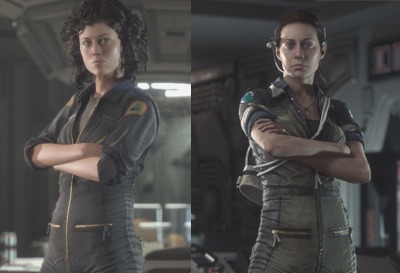 Encarne Amanda, a filha de Ellen Ripley terror xbox x360 game alien isolation ellenripley