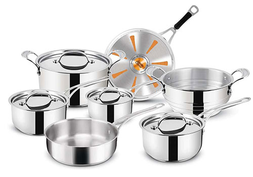 T-Fal Jamie Oliver 2100081178 Conjunto de Panelas T-Fal Jamie Oliver 2100081178