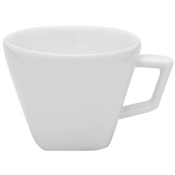 Xícara do aparelho de jantar chá e café Oxford Quartier White GM42 2000 42 peças aparelho de jantar chá e café Oxford Quartier White GM42 2000 42 peças xícara