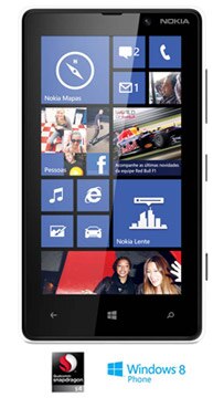 Nokia Lumia 820 Windows Phone 8 processador snapdragon S4