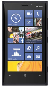 Tela mais sensível PureMotion HD+ Lumia 920