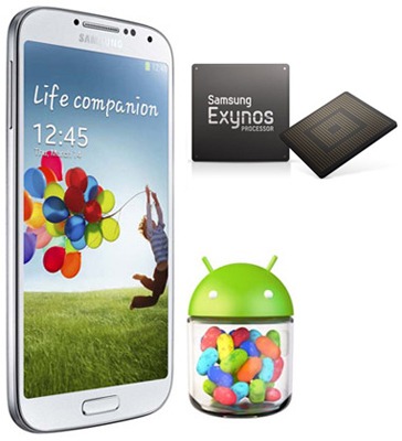 Performance incontestável Processador Exynos quad core Android 4.2 Galaxy S4