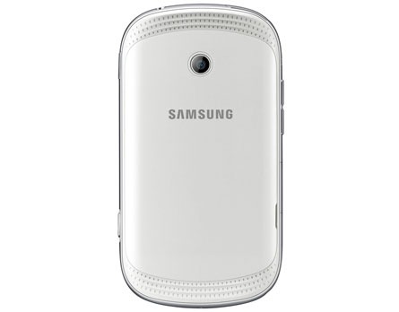 Câmera do celular desbloqueado Samsung Galaxy Music Duos S1012B Branco celular desbloqueado Samsung Galaxy Music Duos S1012B Branco câmera