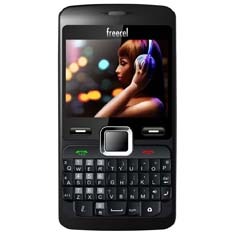 O celular desbloqueado Freecel Free Style Preto de frente celular desbloqueado Freecel Free Style Preto de fren