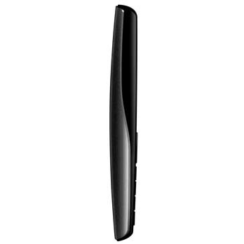 O celular desbloqueado Freecel Free Style Preto de lado celular desbloqueado Freecel Free Style Preto de lado