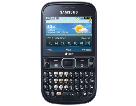 Teclado do celular desbloqueado Samsung Chat 333 Duos Preto celular desbloqueado Samsung Chat 333 Duos Preto teclado
