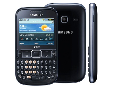 O celular desbloqueado Samsung Chat 333 Duos Preto celular desbloqueado Samsung Chat 333 Duos Preto