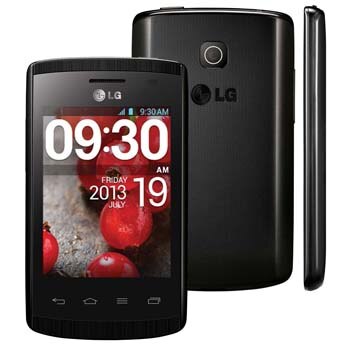Celular Desbloqueado LG Optimus L1 II Dual E415 Preto com Celular Desbloqueado LG Optimus L1 II Dual E415 Preto com
