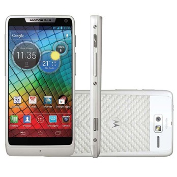 O celular desbloqueado Motorola RAZR i Branco OI celular desbloqueado Motorola RAZR i Branco OI