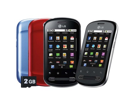 LG Optimus Me P350 - Rico em recursos e de fácil manuseio LG Optimus Me P350 - Rico em recursos e de fácil manuseio