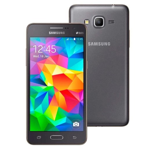 Smartphone Samsung Galaxy Gran Prime Duos Cinza Smartphone Samsung Galaxy Gran Prime Duos Cinza