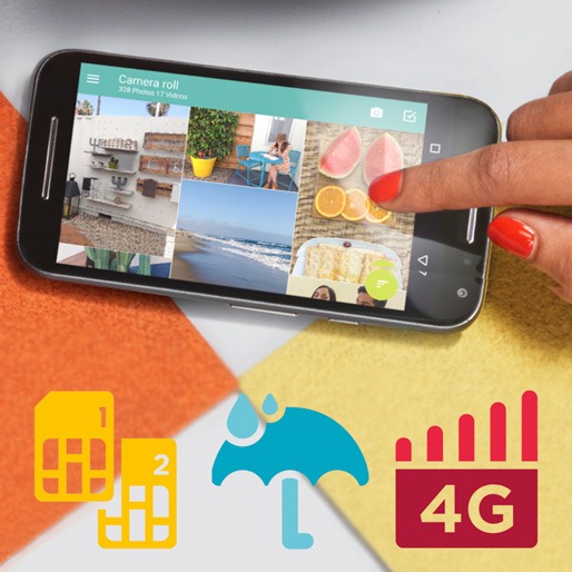 Com 4G, sistema Dual Chip e resistência à água smartphone motorola moto g terceira geracao tela 5 polegadas 4g preto dual chip resistente agua