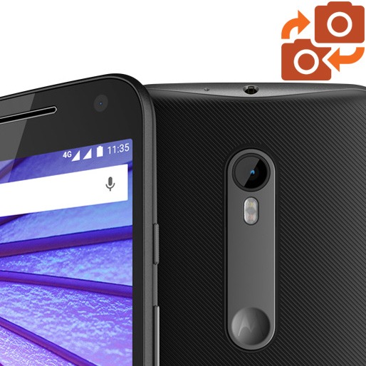 Registre todos os seus momentos com as duas câmeras do Moto G 3ª Geração! smartphone motorola moto g terceira geracao tela 5 polegadas 4g preto camera frontal 5mp traseira 13mp