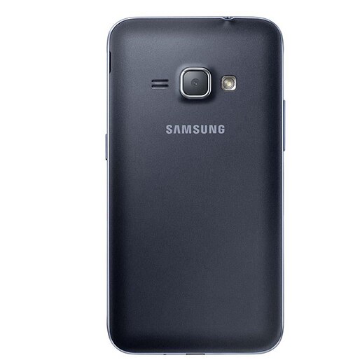 Smartphone Samsung Galaxy J1 2016 Duos câmera frontal de 2MP e traseira de 5MP