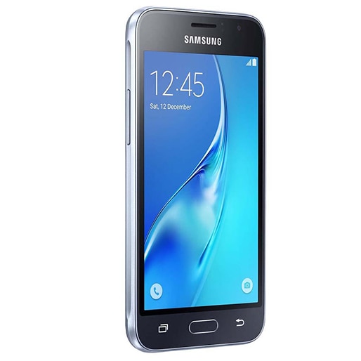 Smartphone Samsung Galaxy J1 2016 Duos processador Quad-core de 1,3GHz e 1GB de memória RAM