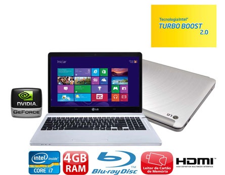 O notebook LG A560 T.7457 3D notebook LG A560 T.7457 3D