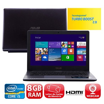 O notebook Asus X450CA WX184H notebook Asus X450CA WX184H