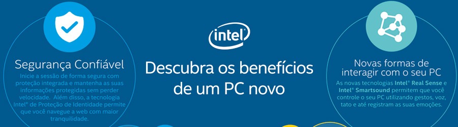 Nova geração de processadores Intel Core Nova geração processadores Intel Core
