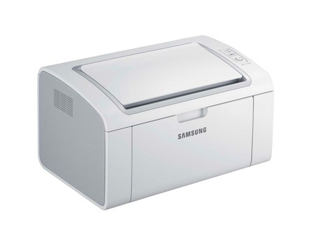 A impressora monocromática laser Samsung ML 2165 de lado impressora monocromática laser Samsung ML 2165 de lado
