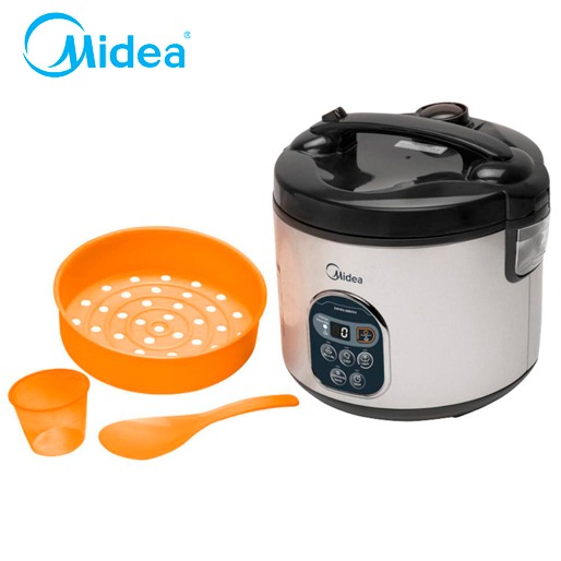 Compacta e leve, acompanha cabo de alimentação de energia destacável panela elétrica midea liva 1,8 litros funções