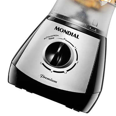 O L-51 tem função Clean Liquidificador Mondial Premium L-51 clean autolimpeza