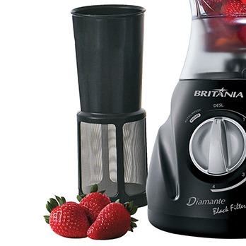 Liquidificador Diamante Black Filter com filtro Liquidificador Diamante da Britânia