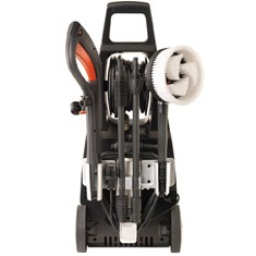 A lavadora de pressão Black&Decker PW1700 de costas lavadora de pressão Black&Decker PW1700 de costas