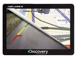 GPS Aquarius Discovery MTC3383: tela touchscreen de 5 polegadas GPS Aquarius Discovery MTC3383: tela touchscreen de 5 polegadas