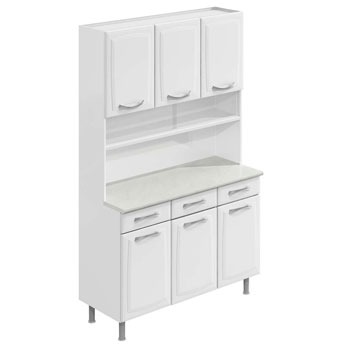 Design da cristaleira Itatiaia Premium Branco cristaleira Itatiaia Premium Branco design