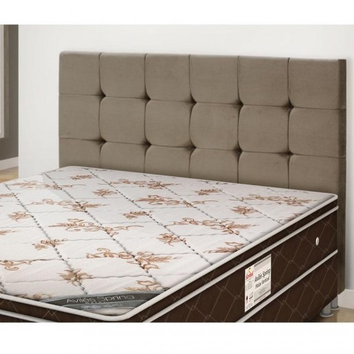 Cabeceira Slim Casal Taupe Simbal Cabeceira Slim Casal Taupe Simbal